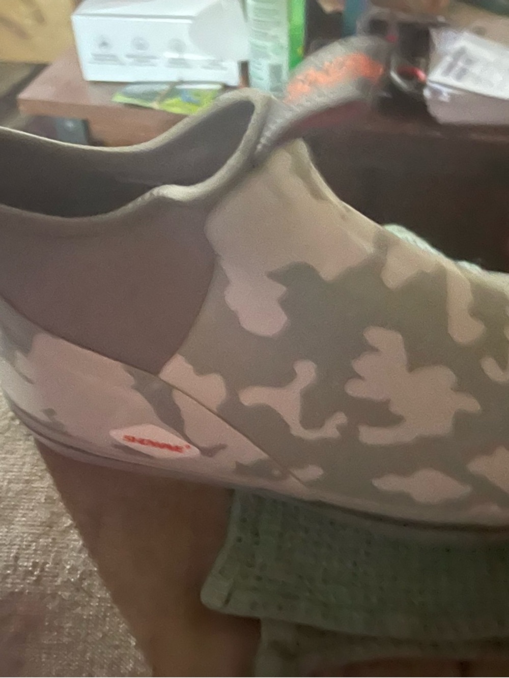 Men's Camouflage Slip-On Duck Boots -